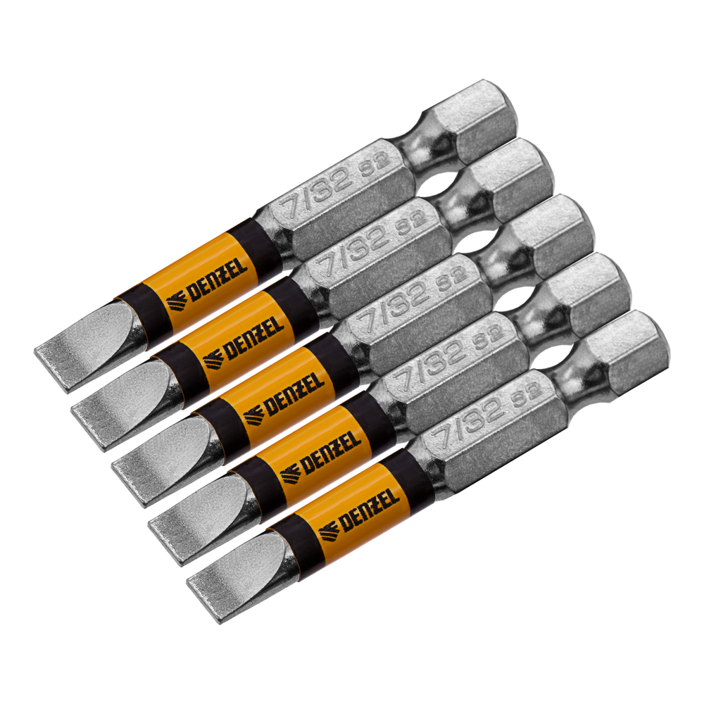 Набор бит SL 7/32", 50 мм, 5 шт Denzel 7711312
