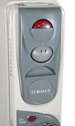 Масляный радиатор Eurolux ОМ-EU-9НВ с вентилятором