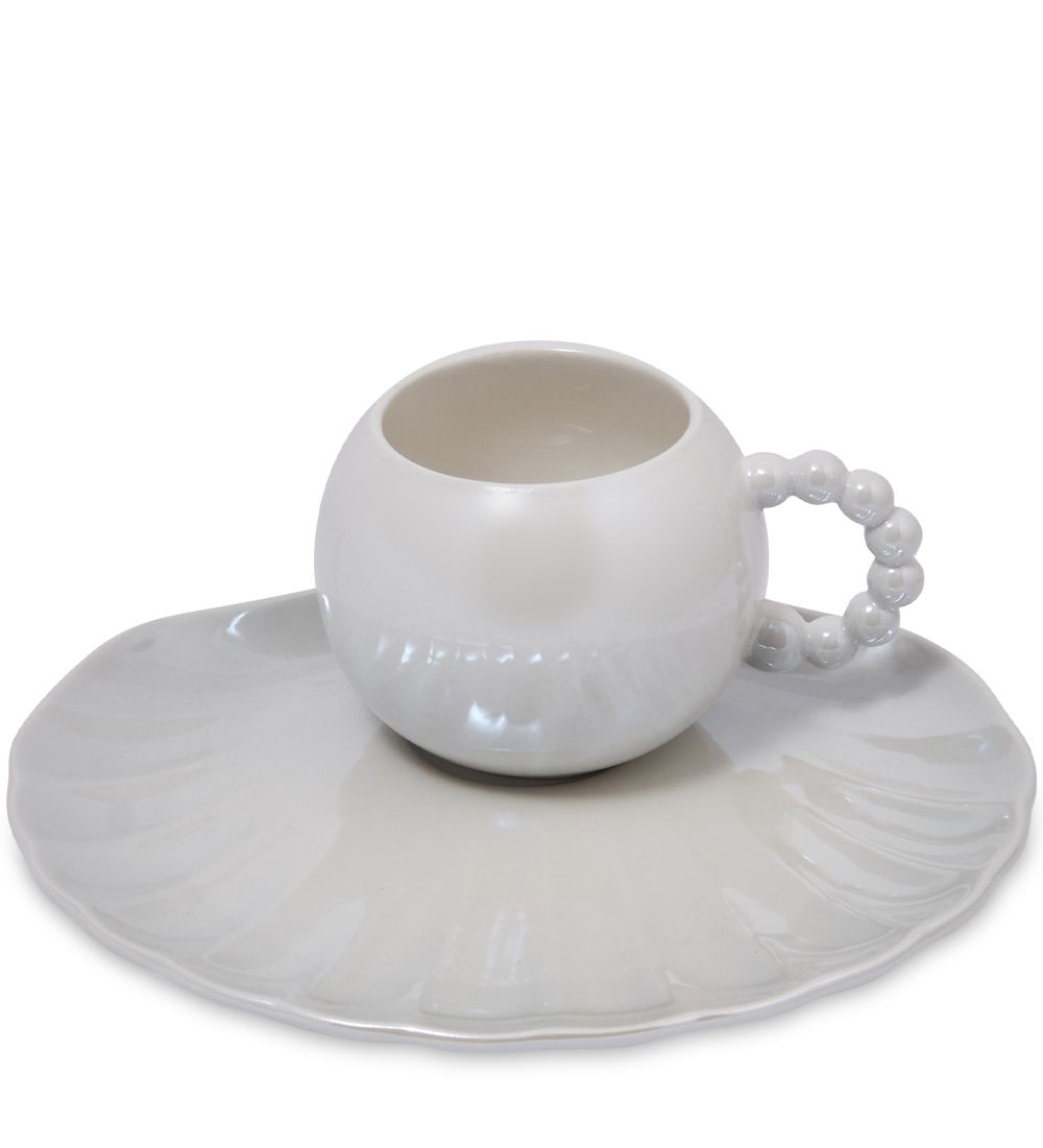 MUG-425/4 Чайная пара «Ракушка»