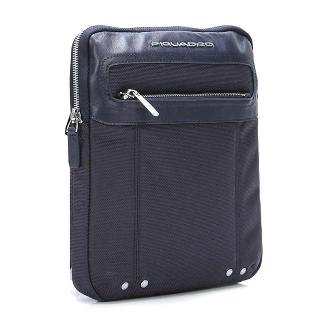 Сумка мужская Piquadro Link синий кожа и ткань (CA1358LK/BLU2)