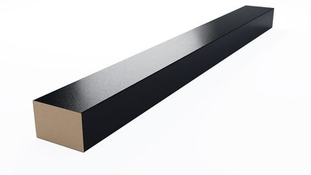 Брус интерьерный, Черный, 40*60