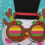 Коробка подарочная «Крутой снеговик» 15.5*15.5*7.5 см