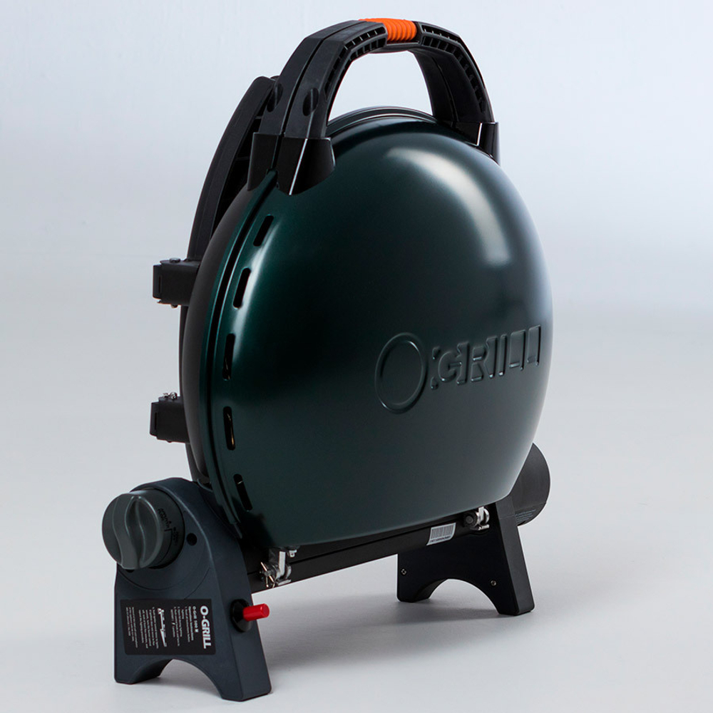 Газовый гриль O-GRILL 500M bicolor black-green + адаптер А