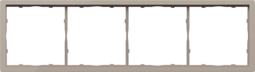 Рамка 4-я, матовый кашемир, серия R98