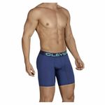 Мужские трусы удлиненные боксеры синие Clever Kumpanias Long Boxer 917408