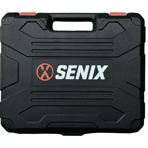 Дрель ударная аккумуляторная SENIX PDHX2-M2-EU KIT 2акб. зу. кейс