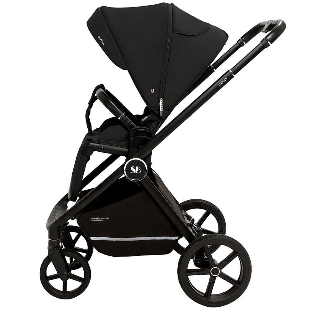 Детская коляска Sweet Baby Cupola New 3 в 1 Moon Black