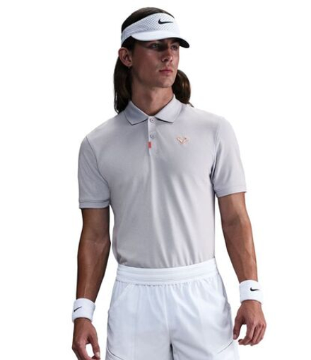 Теннисное поло Nike Rafa Slim Polo - ghost/white