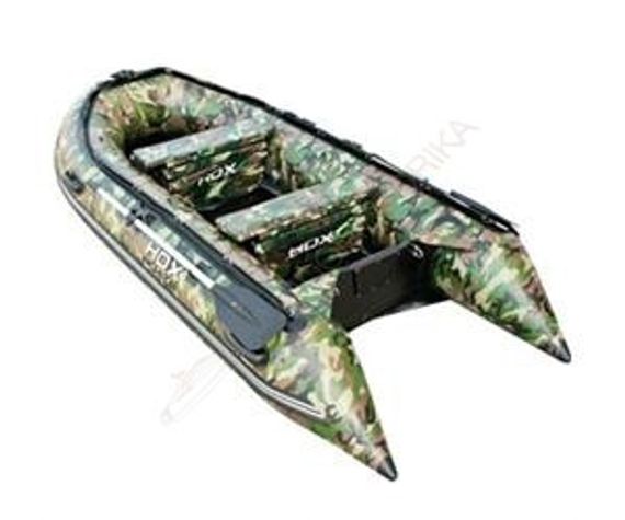 Лодка HDX CARBON 300 ( зелёный-камуфляж ) дерев. пол P/L