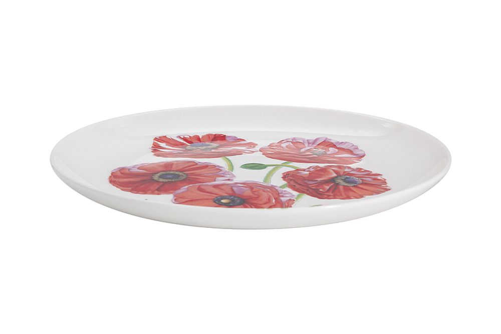 Фарфоровая тарелка Лютики MW638-JY0047, 20 см, декор