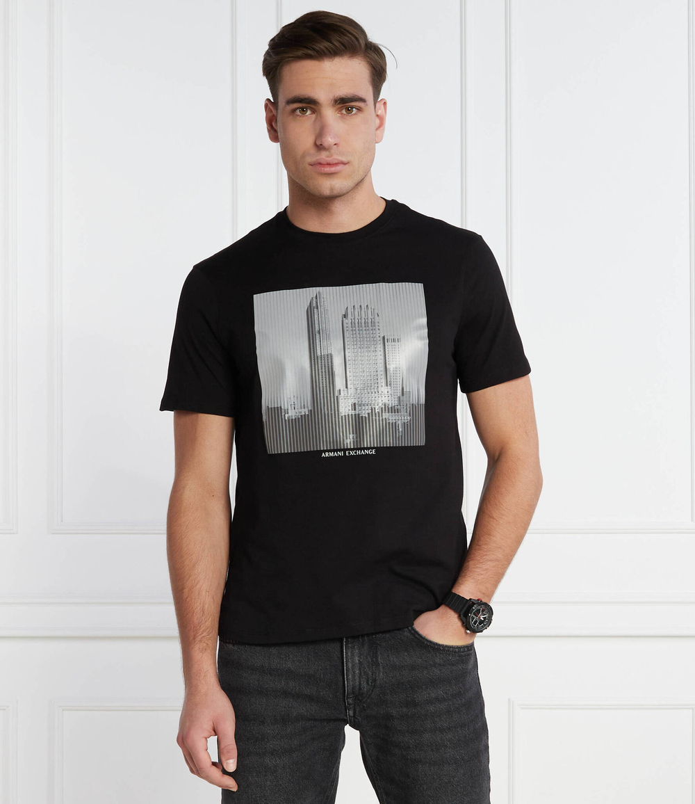 Футболка Armani Exchange - черный(3DZTHU ZJH4Z)