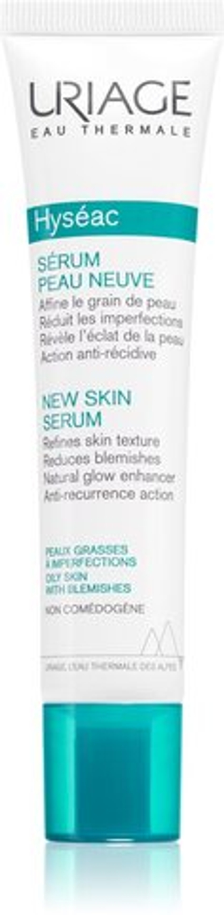 Uriage Hyseac New Skin Serum - сыворотка для жирной кожи, склонной к акне /   40  ml  / GTIN 3661434008290