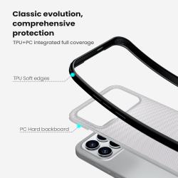 Чехол для Xiaomi Poco F8 Pro (Redmi K90), серия Super Frosted Shield Pro (Clear version) прозрачный тонированный от Nillkin