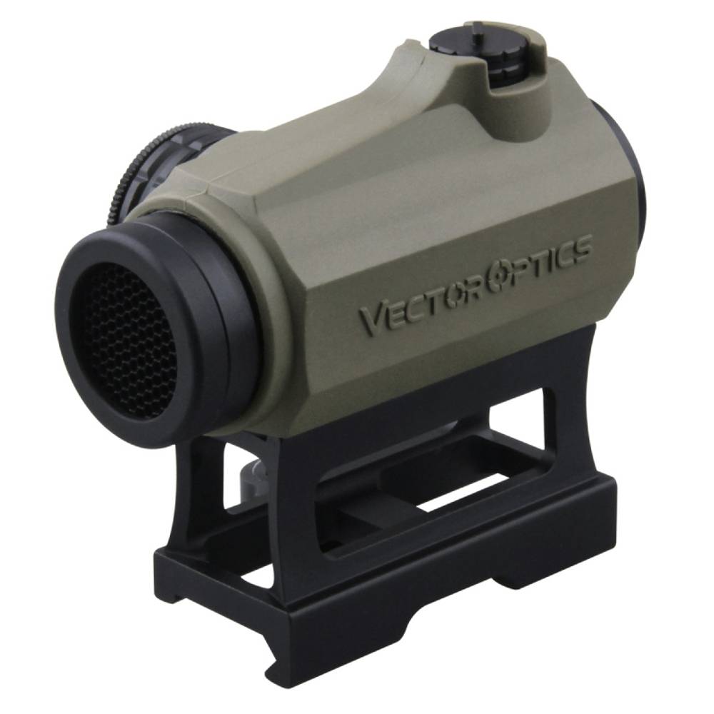 Коллиматорный прицел Vector Optics Maverick-III 1x22 SOP (закрытый, объектив 22мм, 1х, 2МОА, точка красная, weaver, IP67)