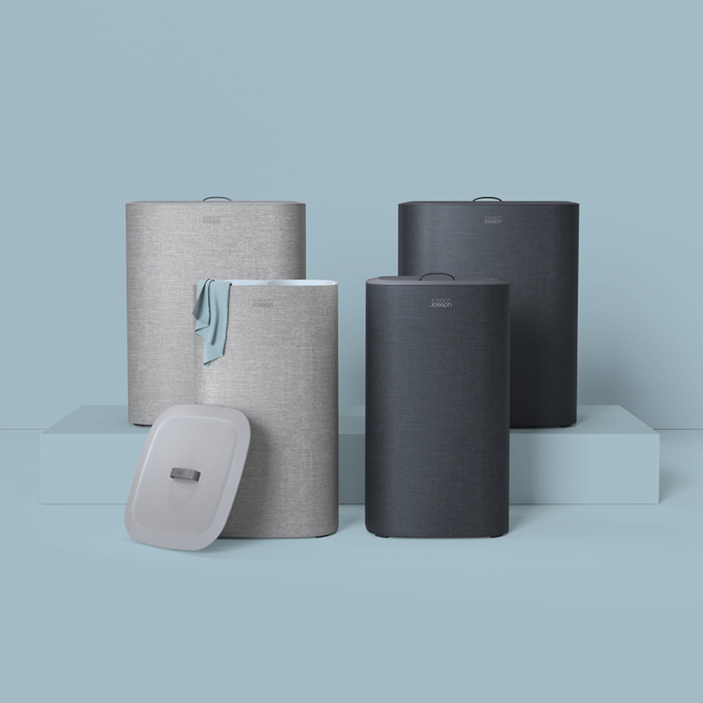 Корзина для белья tota™, 60 л, серая