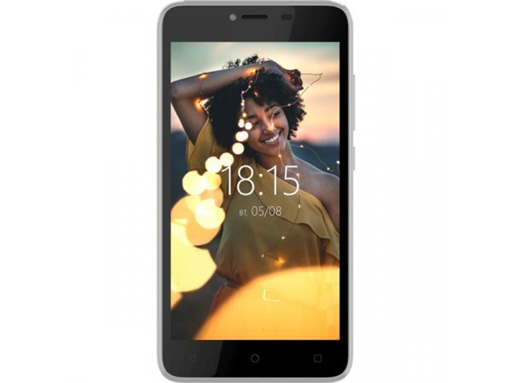 Смартфон BQ mobile BQ-5000G Velvet Easy Silver