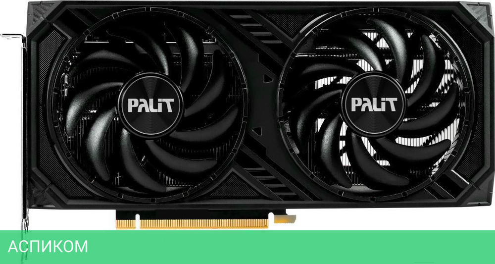 Видеокарта Palit GeForce RTX 4060 Ti Dual 8GB GDDR6 RTL (NE6406T019P1-1060D)