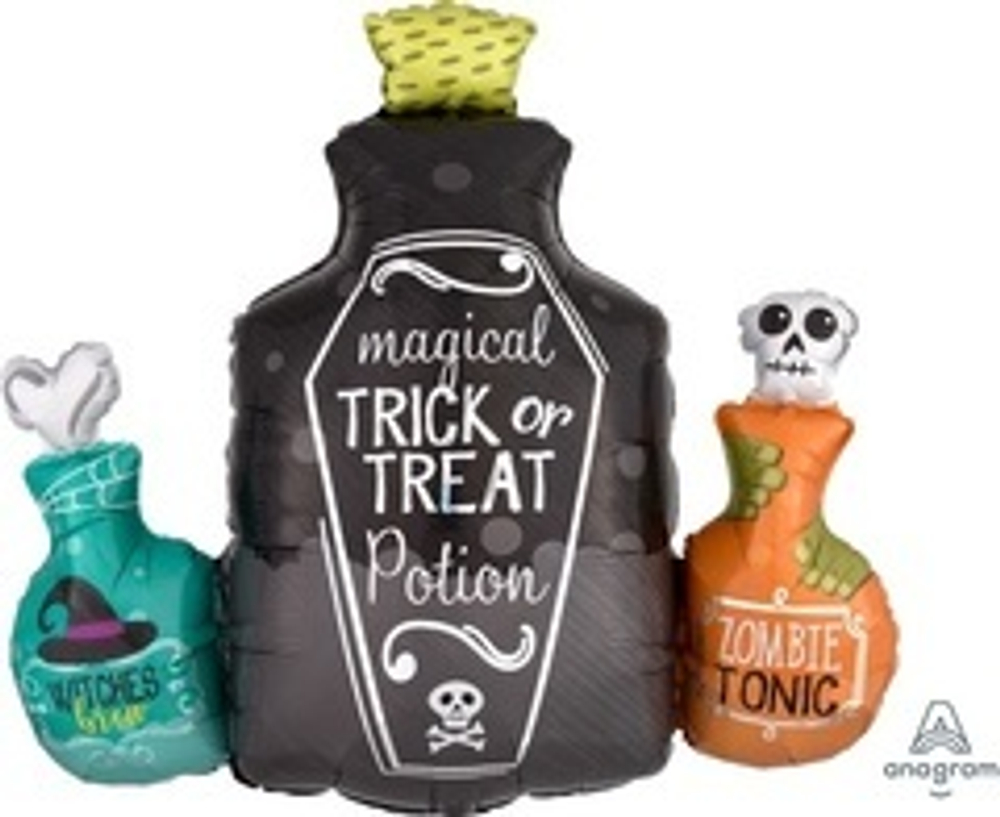 A Фигура Ведьмино зелье 28"/71cm w x 25"/63cm