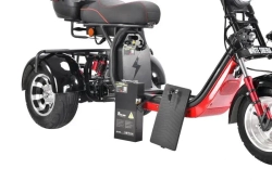 Электроскутер WHITE SIBERIA PRO TRIKE 3000W