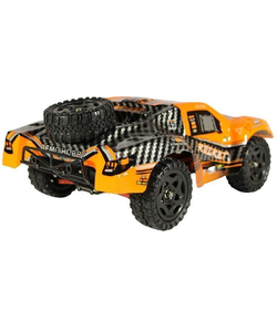 Радиоуправляемый шорт-корс Remo Hobby Rocket Brushless UPGRADE V2.0 (оранжевый) 4WD 2.4G 1/16 RTR