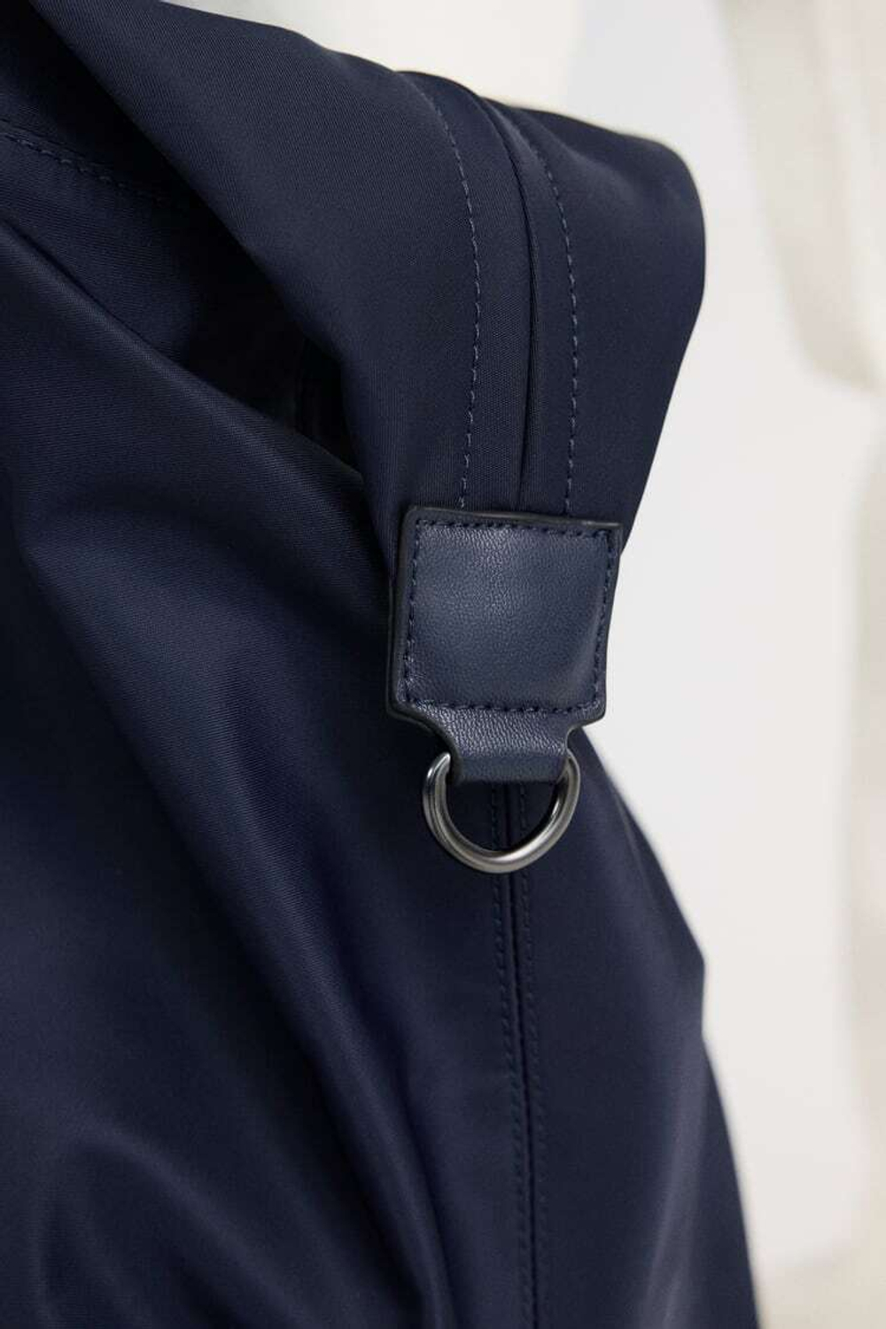 ZARA СУМКА ИЗ НЕЙЛОНА, СИНИЙ