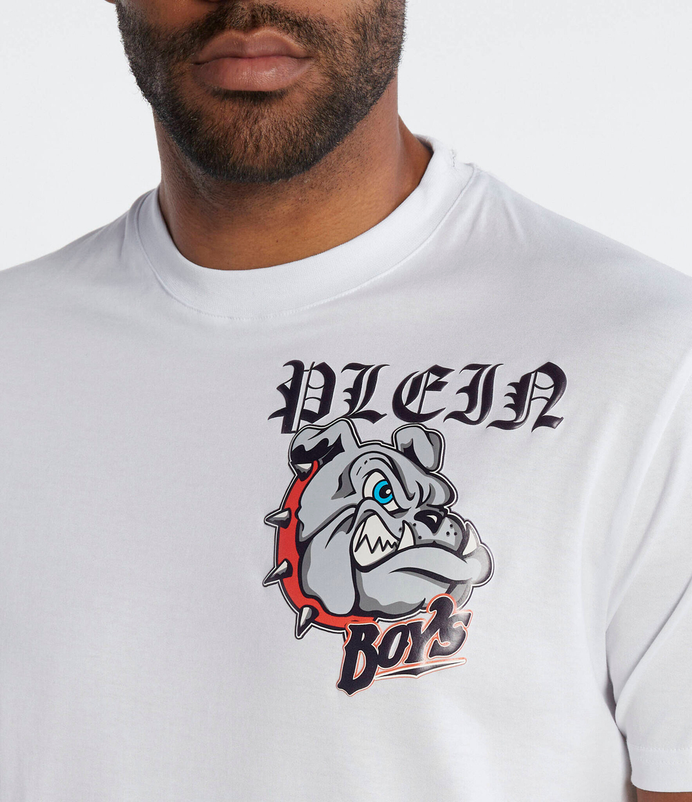 Футболка SS Bulldogs Philipp Plein - белый(MTK6799 PJY002N)