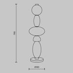 Настольный светильник Maytoni MOD297TL-L24BS3K