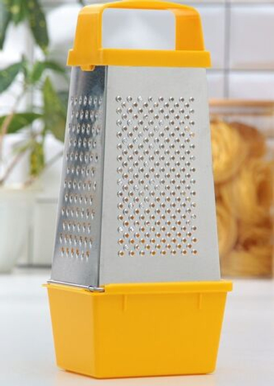 Тёрка «Универсал» с 4 гранями и контейнером