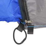 Палатка туристическая Кама-3 двухслойная, (90+110+210)*210*170 см, цвет серо-синий 6040