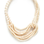 Колье Nature Bijoux, Moonlight, с ракушкой Capiz в смоле, жемчугом и кожей, NB24.1-15CP43130 (белый)