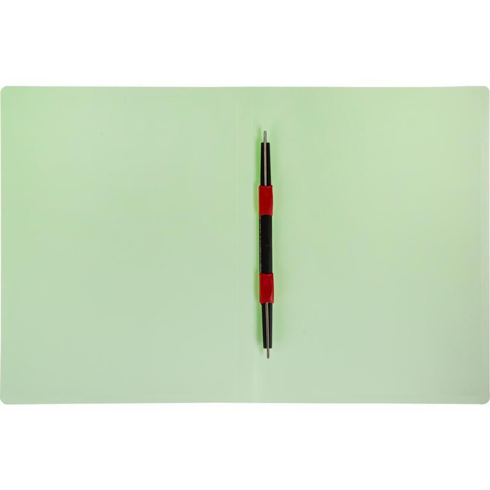 Папка с пружинным скоросшивателем Attache Neon А4, 15мм, 500мкм, пластик, салатовый