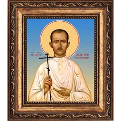 Димитрий (Вдовин) Коломенский мученик. Икона на холсте.