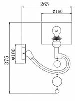 Бра Maytoni Bubble Dreams MOD603-01-N