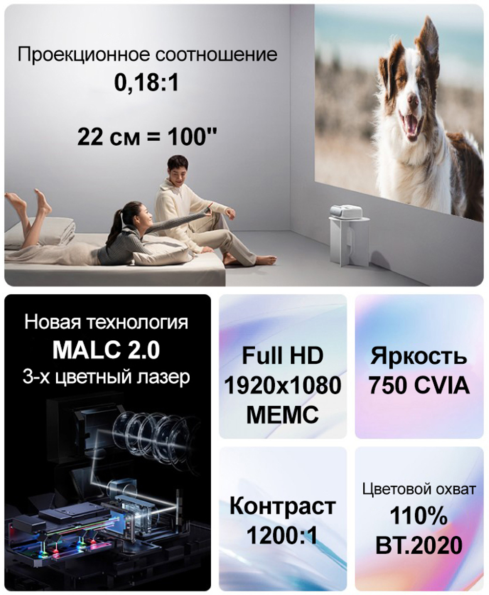 УКФ Проектор JMGO O2