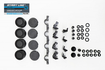 Комплект деталей для теннисных столов Top Expert black всепогодный, Top Expert DESIGN всепогодный