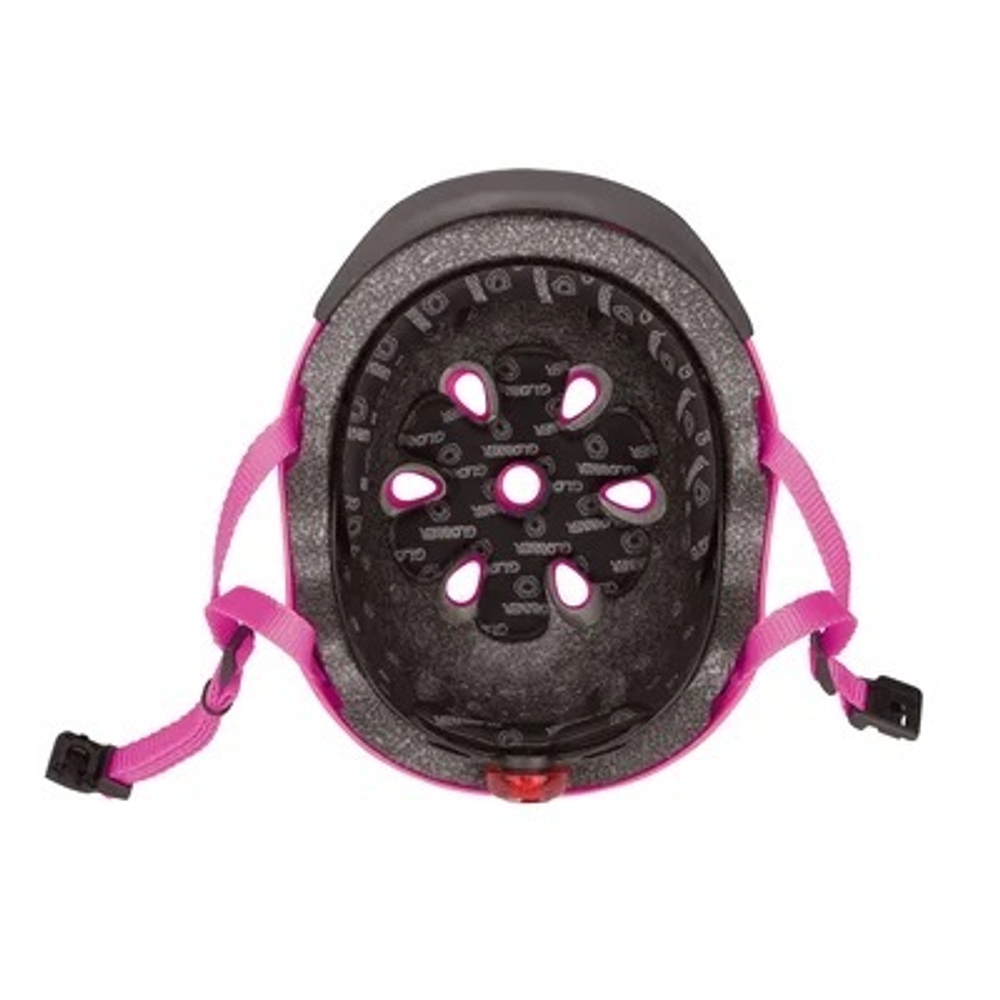 Шлем детский Globber Elite Lights XS/S (48-53CM) розовый