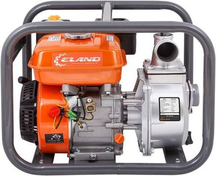Мотопомпа бензиновая Eland EWP-Z80, 1000 л/мин, 7 л.с.
