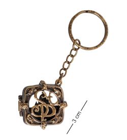 AM- 848 Брелок «Медальон Санкт-Петербург» (латунь)