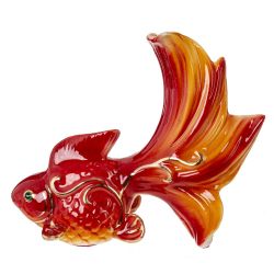 GAEM Фигурка декоративная "Золотая рыбка", L12,5 W8,5 H11 см, 2в.