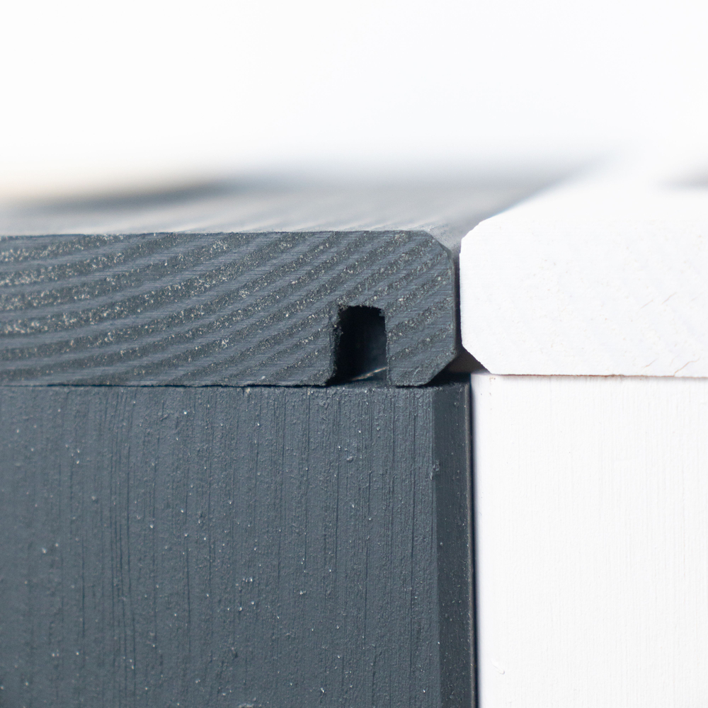 Поднос, 38х28, Флоутард, столик для завтрака в постель, для кухни, деревянный, серый, Dipriz