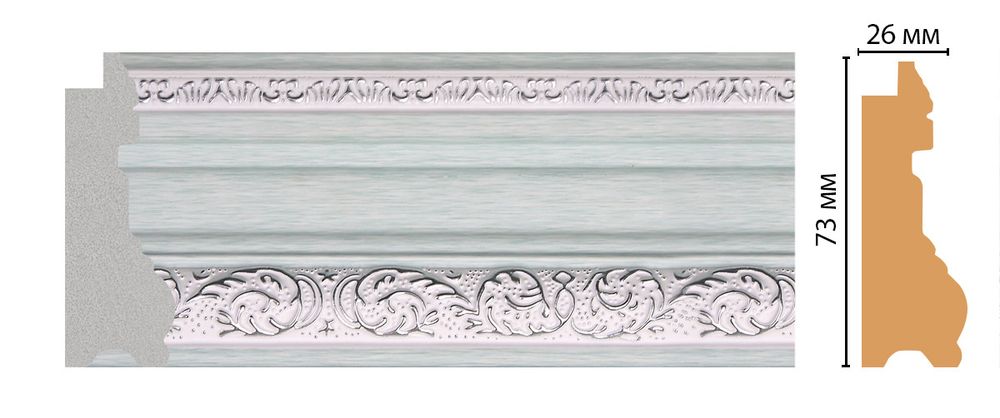 Багет Decomaster FM29-2 73*26*2850мм