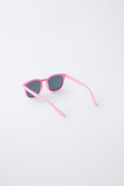 ZARA СОЛНЦЕЗАЩИТНЫЕ ОЧКИ, НЕОНОВО-РОЗОВЫЙ