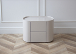 Тумба прикроватная Lagom 2 ящика ширина 60 см (дымка)
