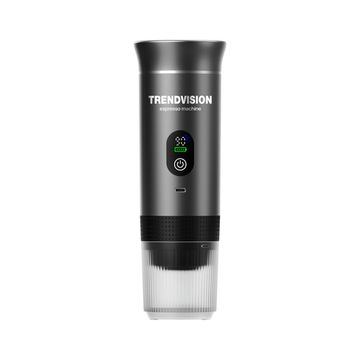 Портативная эспрессо-машина TrendVision Travel Coffee Maker (TCM-240h) (Grey) серый