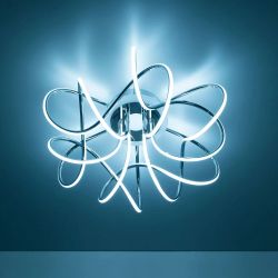 Citilux Джемини Смарт CL229A161E RGB Умная люстра Хром