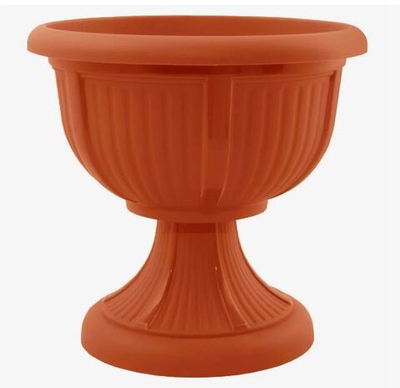 Вазон Леон 6л белый Алеана