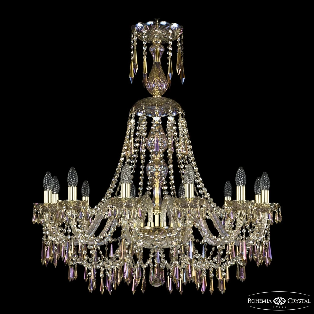 Подвесная люстра Bohemia Ivele 1403/12/300/XL-95 G M801