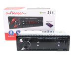 Автомагнитола DV-Pionir ok 214, Bluetooth цветная подсветка, usb, micro, aux, fm, пульт