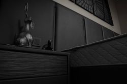 Кровать «NICOLETTA LUX DARK»