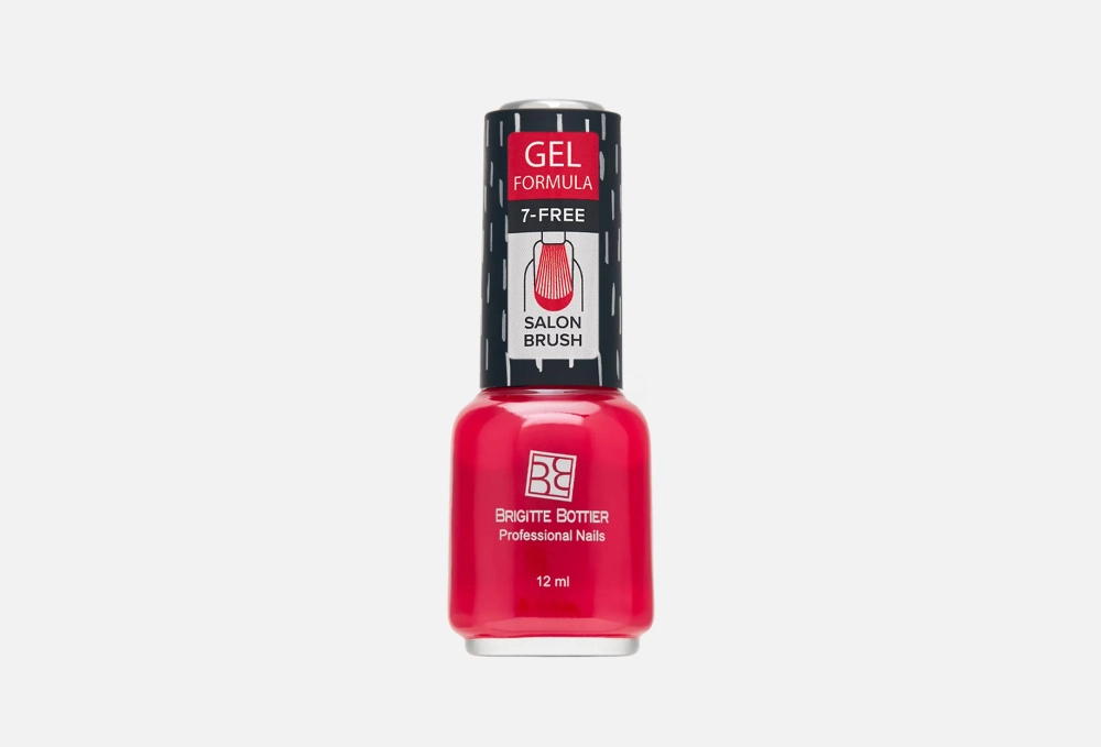 BRIGITTE BOTTIER Лак для ногтей GEL FORMULA тон 01 прозрачный, 088